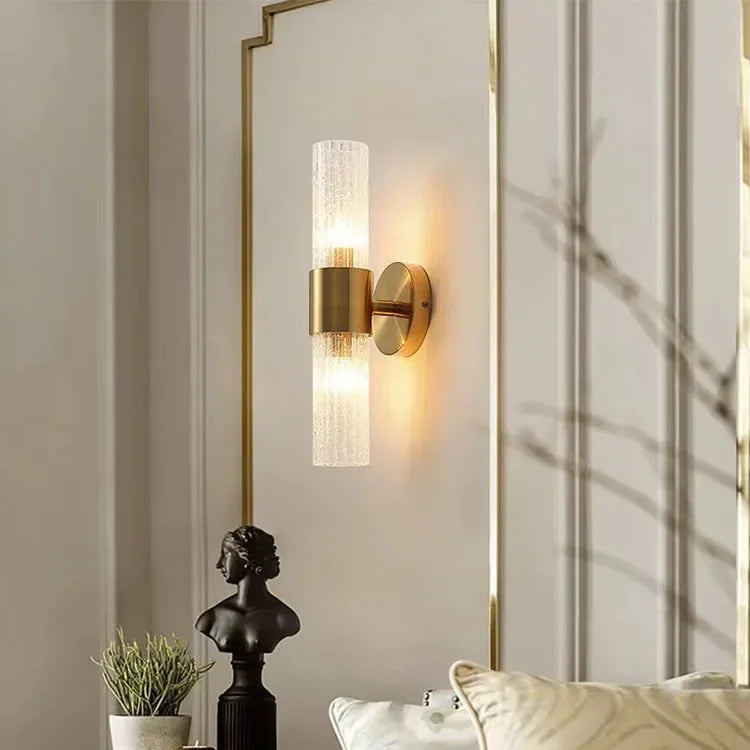 DecorBites™ Crystal LED Wall Lamp for Bedroom Living Room Indoor Lighting