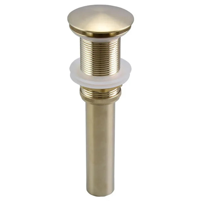 DecorBites™ Brushed Gold Widespread Basin Faucet with 360 Rotation