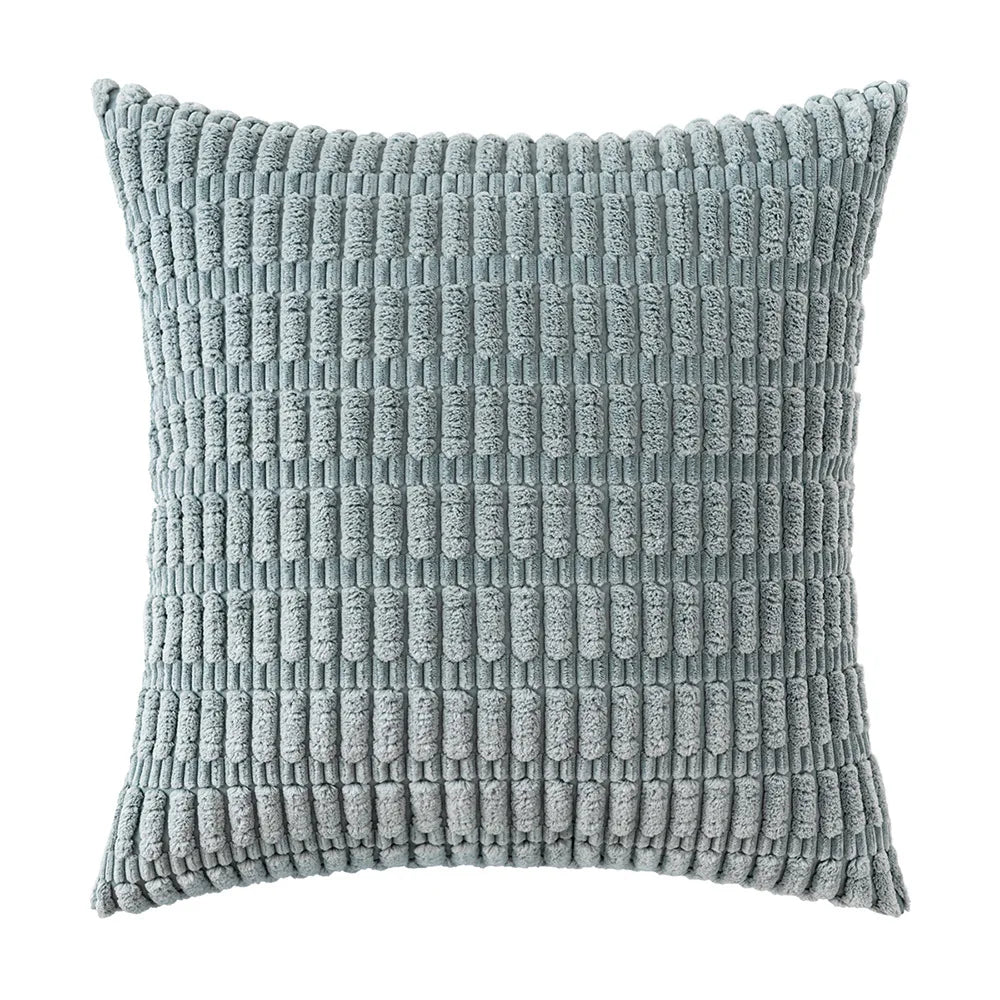 DecorBites™ Inyahome Sage Green Corduroy Velvet Pillowcase Set of 2 - Cushion Cover
