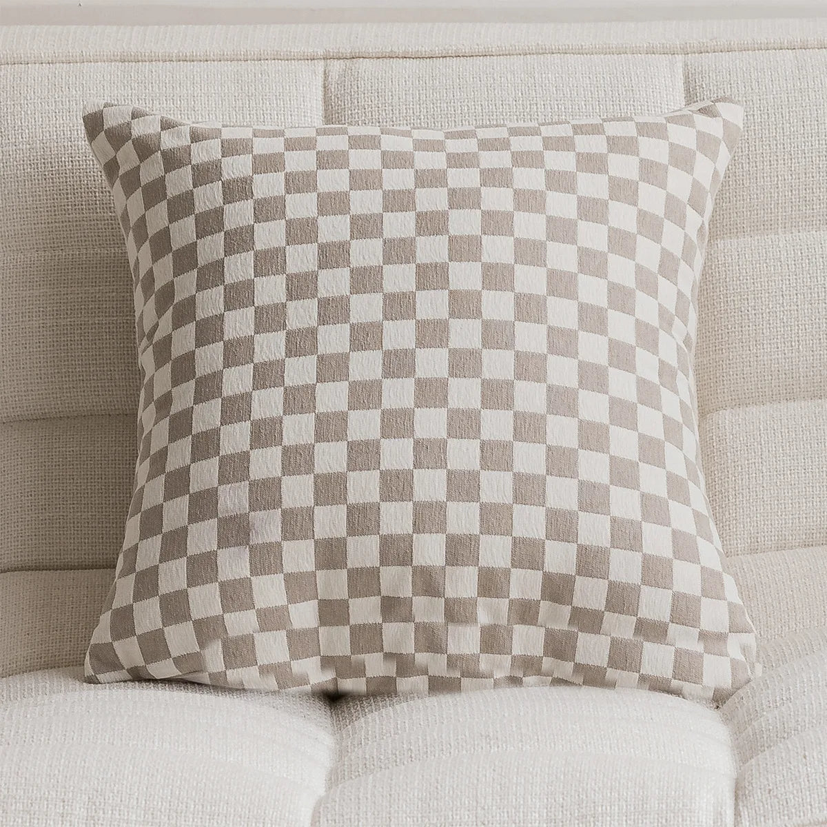 DecorBites™ Camellia Jacquard Embroidery Pillow Cover Luxury Decorative Nordic Living Room