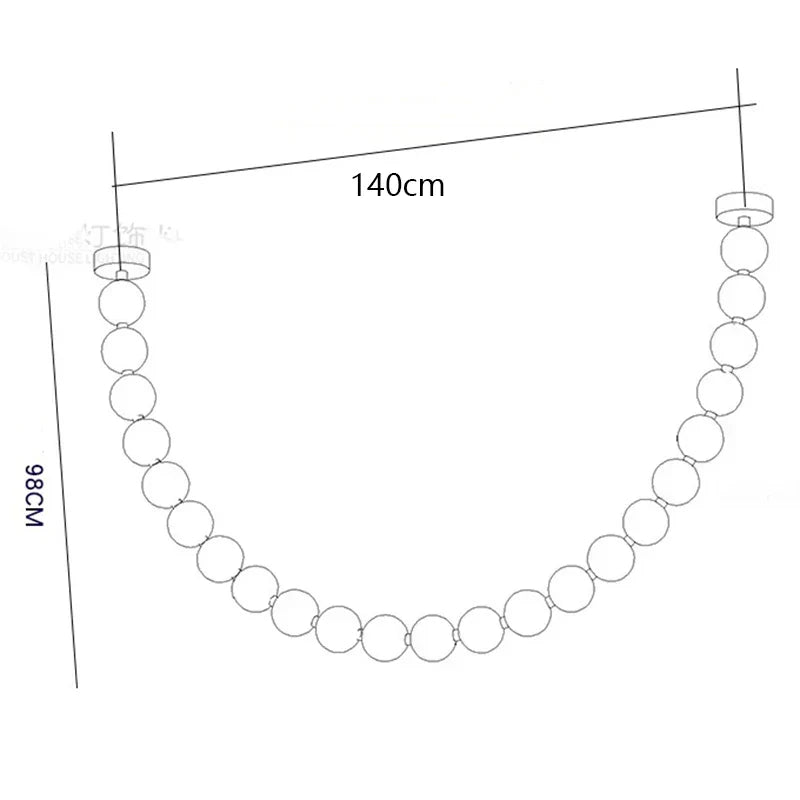 DecorBites™ Contemporary LED Pendant Chandeliers for Living and Dining Room