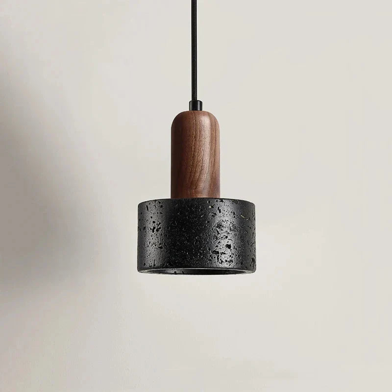 DecorBites™ Cream Nordic Small Pendant Lamp for Modern Wabi Sabi Bedroom Decor