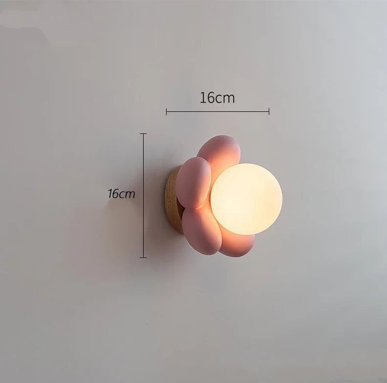 DecorBites™ Kids Amusement Park Flower LED Wall Lamp