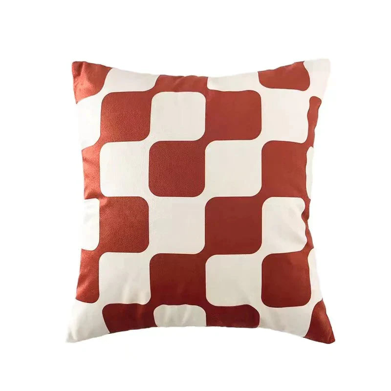 DecorBites™ Fluffy Velvet Pillow Case Cushion Cover - Soft & Modern Room Decor