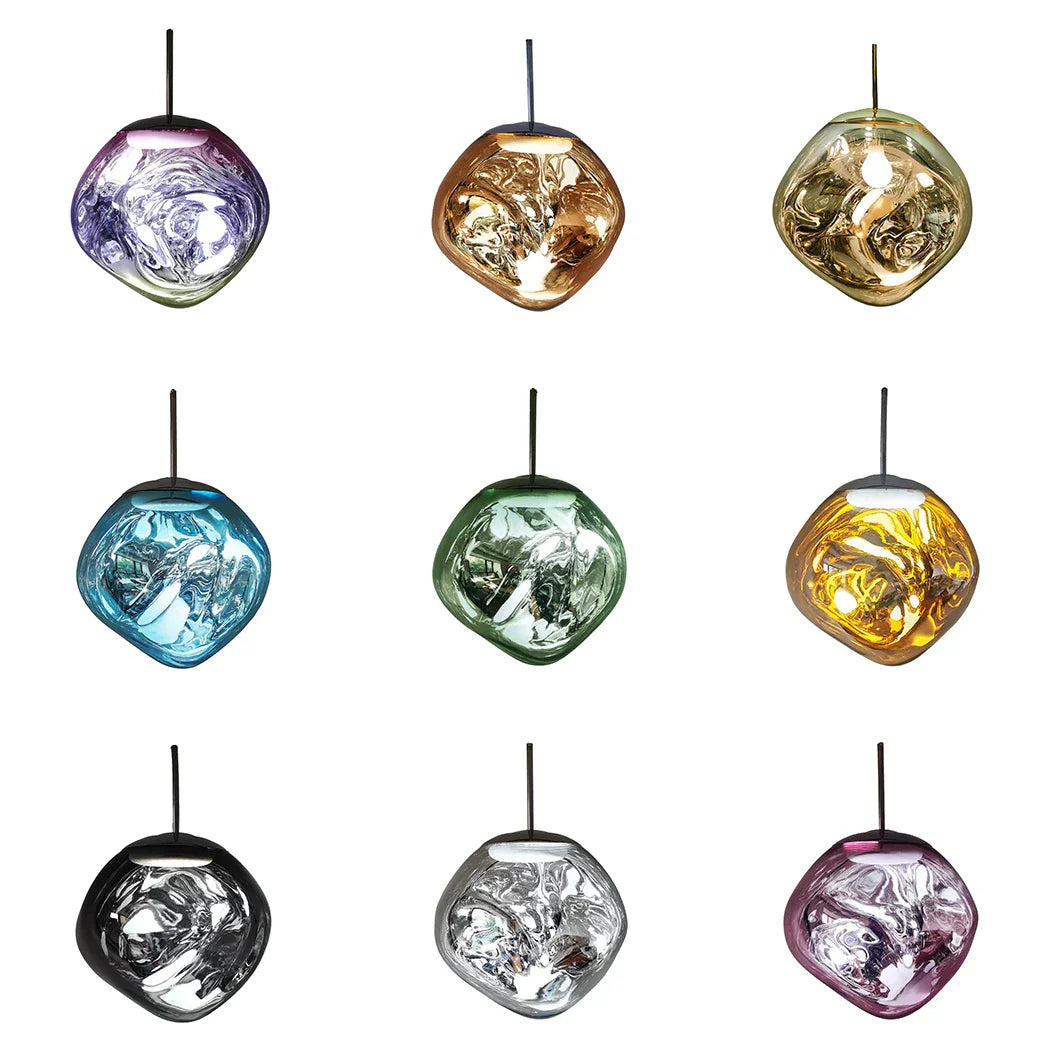 DecorBites™ Glass Lava LED Pendant Lights for Modern Living Room Bedroom Decor
