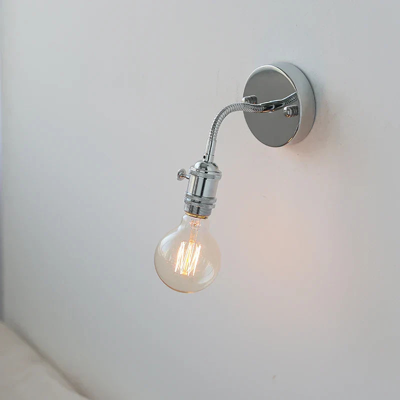 DecorBites™ LED Wall Lamp Sconce with Pull Chain Switch and Flexible Arm