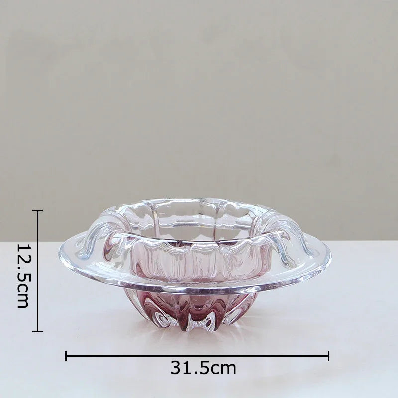 DecorBites™ Glass Vase Hydroponics Table Decoration Flowers Arrangement Room Decor