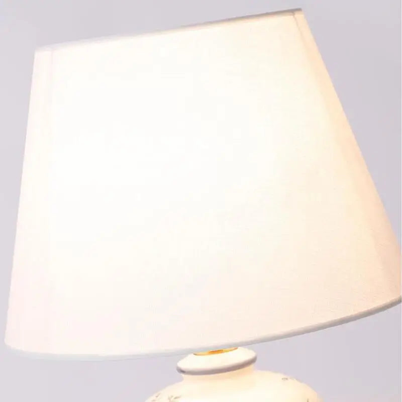 DecorBites™ Blue and White Porcelain Table Lamp for Home Decor – Classic Retro Style