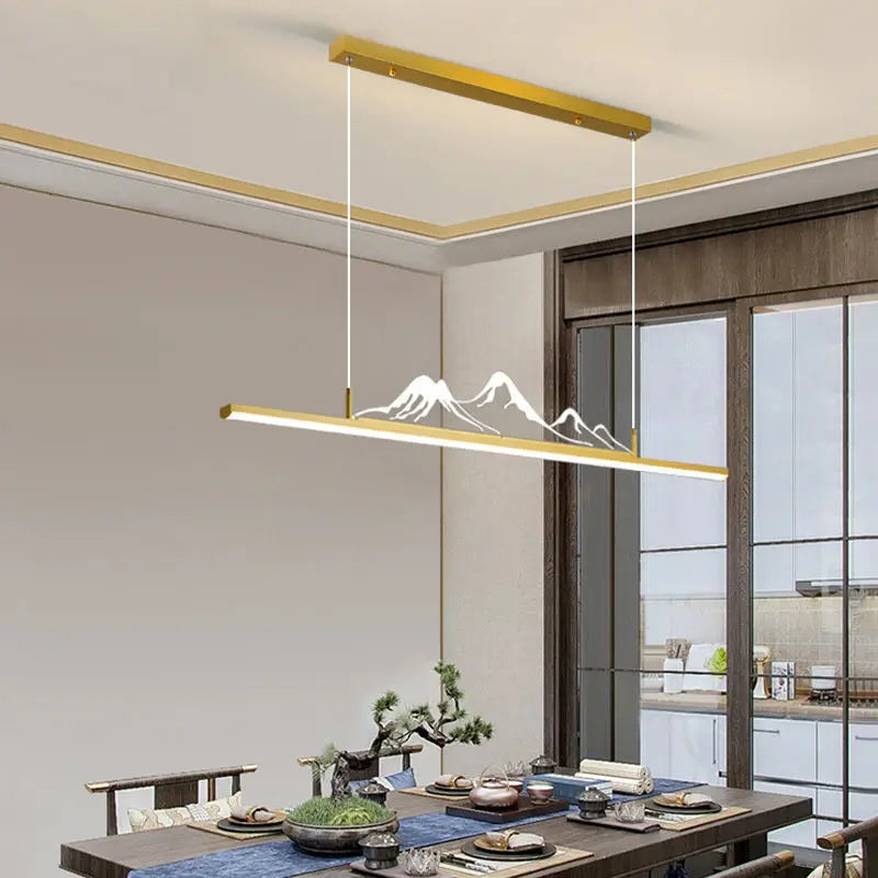 DecorBites™ LED Pendant Lights for Living, Dining, Kitchen Chandelier - Modern Minimalist Home Decor