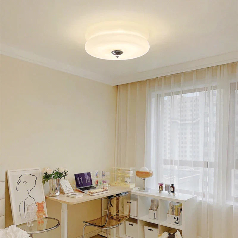 DecorBites™ Double Layer Glass LED Ceiling Lights for Home Decor and Lighting Fixtures