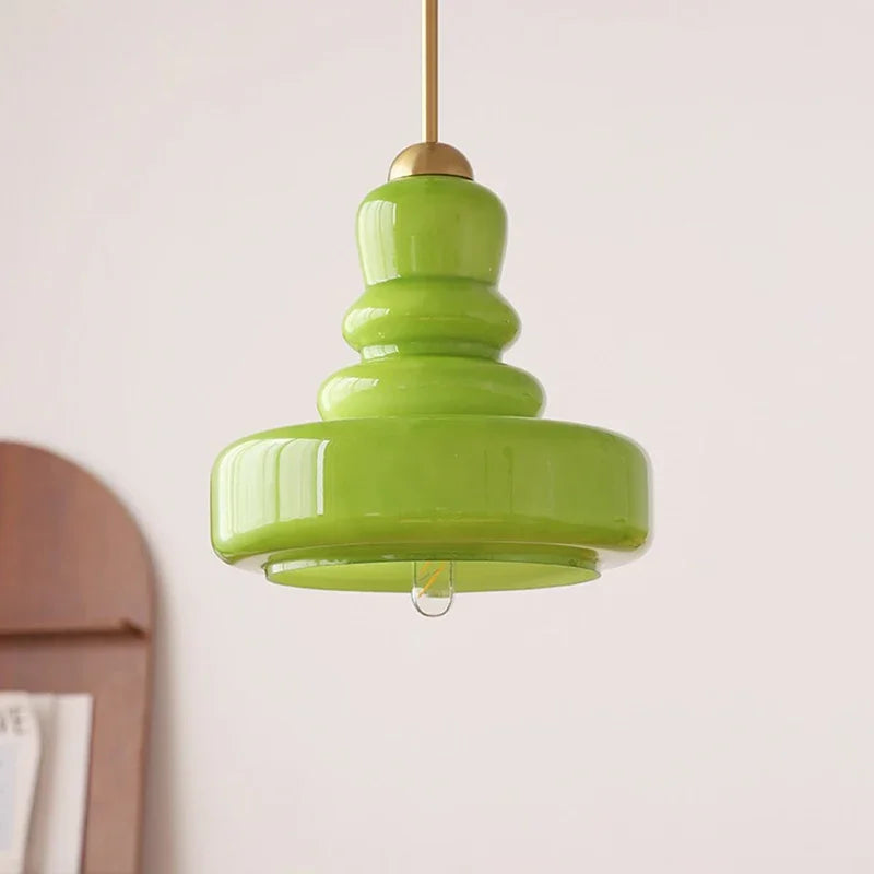 DecorBites™ Glass Pendant Lights Ceiling Suspension for Kitchen Island Bedroom Living Dining Room