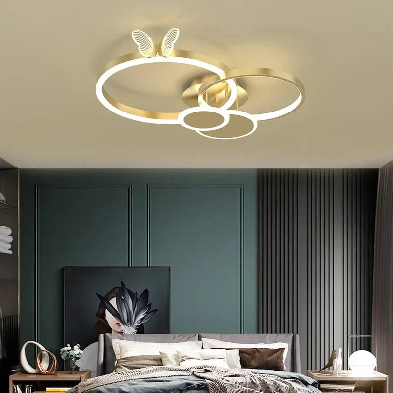 DecorBites™ Butterflies Ceiling Light: Modern Luxury Home Lighting Fixture