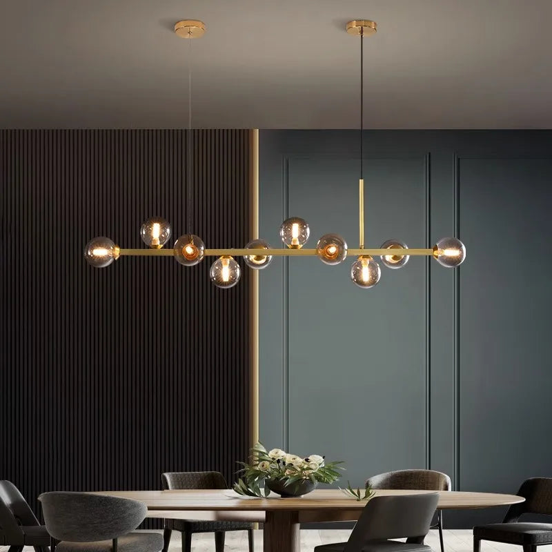 DecorBites™ LED Pendant Chandeliers for Modern Home Decor and Indoor Lighting