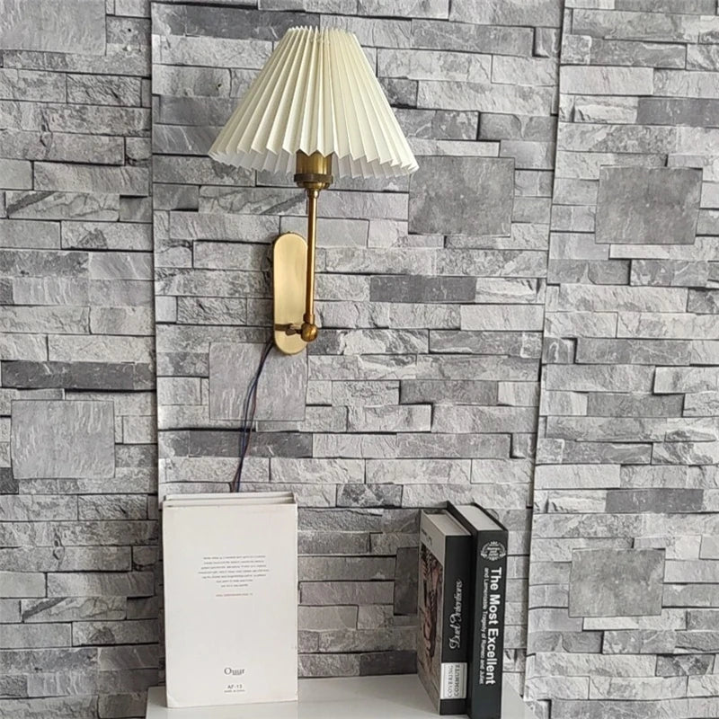 DecorBites™ LED Origami Wall Lamp Rotatable Pole Light for Bedroom & Living Room