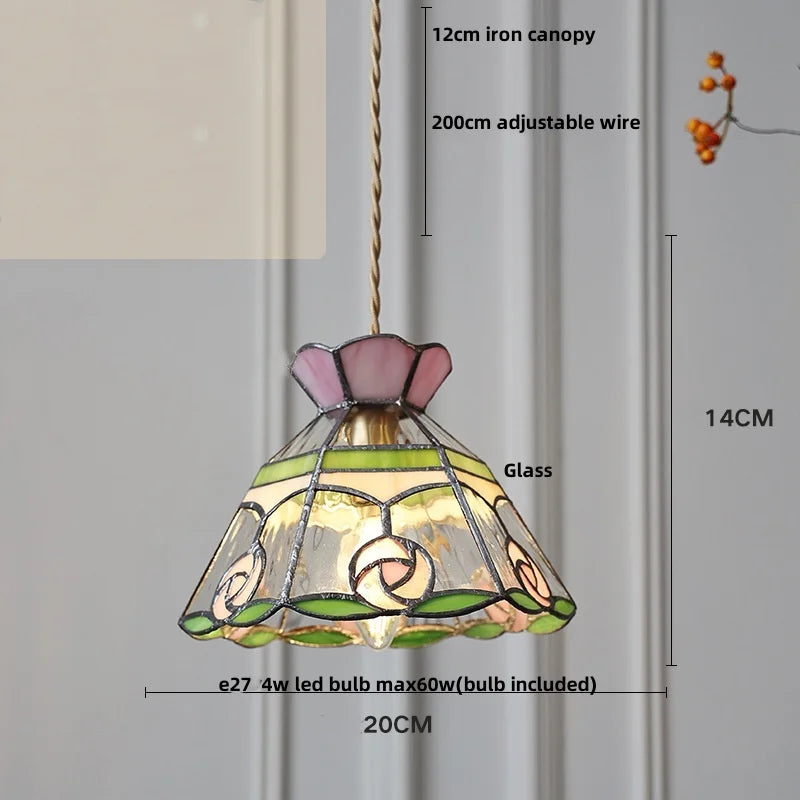 DecorBites™ Clear Glass LED Pendant Lights for Modern Home Decor and Restaurant, 200cm Wire