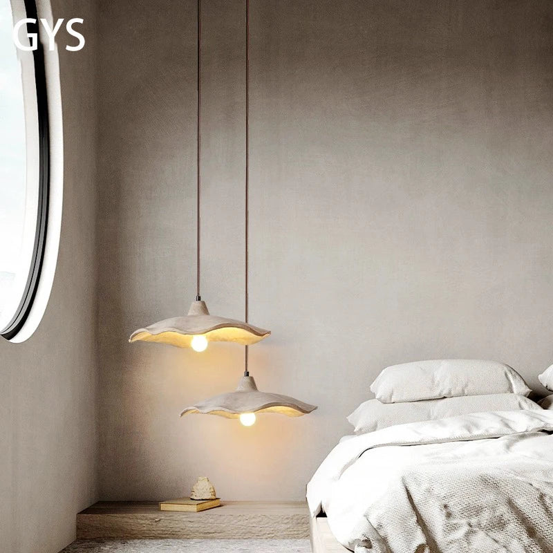 DecorBites™ Concrete Ceiling Hanging Pendant Chandelier for Bedroom, Restaurant, and Bar