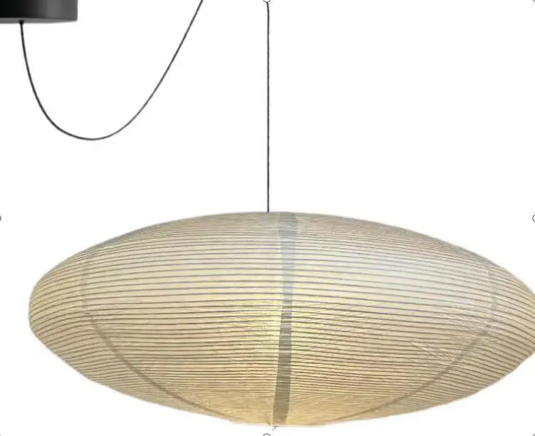 DecorBites™ Akari Rice Paper Pendant Lamp for Living Room Bedroom - Wabi Sabi Design