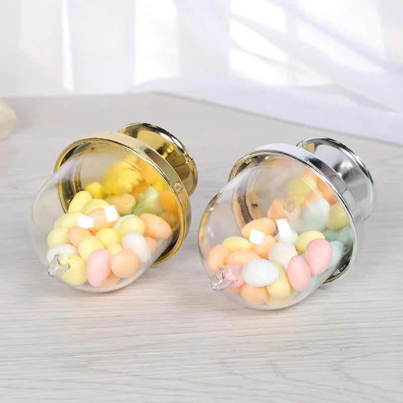 DecorBites™ Candy Box Tray Set: Unique Shapes, Party Favors, Wedding Gift Holders