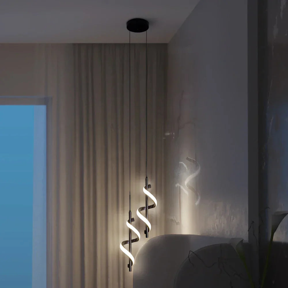 DecorBites™ LED Pendant Light for Bedroom Dining Room Bedside Decorative Hanging Lamp