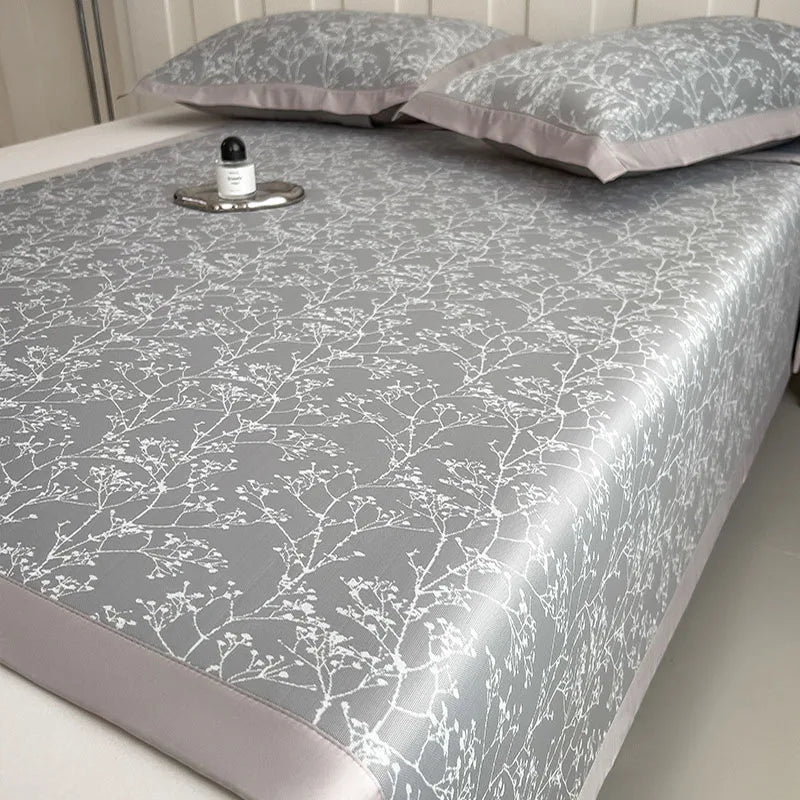 DecorBites™ Cooling Silky Bed Mat Set - Comfortable Baby-Safe Mattress