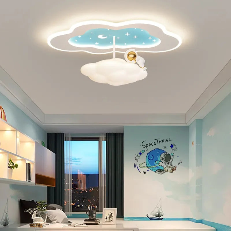 DecorBites™ Cloud Airplane Chandelier Kids Bedroom Ceiling Light Fixtures