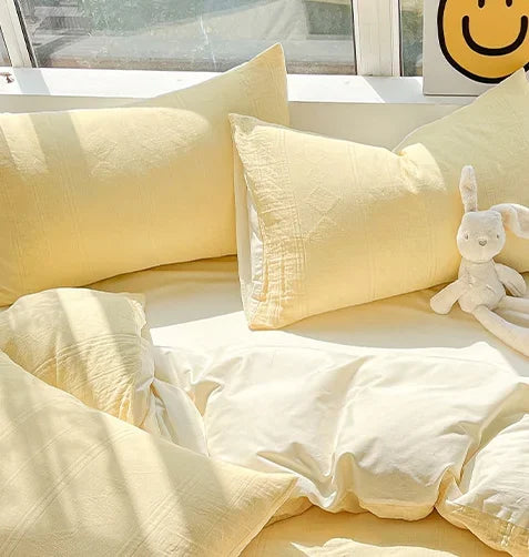 DecorBites™ Cotton Three-Layer 3Pcs Bedding Set - Soft, Breathable, and Comfortable