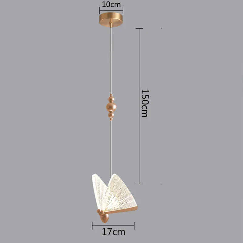 DecorBites™ Butterfly LED Pendant Chandelier for Home Decor and Kitchen Lighting