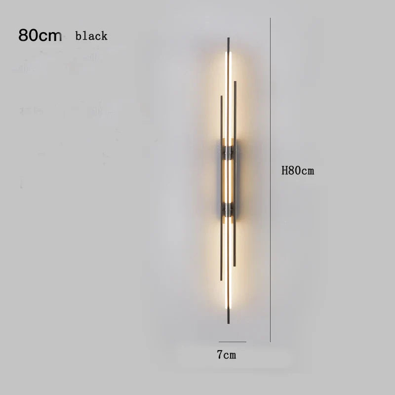 DecorBites™ Copper Wall Lamp: Minimal Modern Design for Bedside, Living Room, Restaurant, Stairway