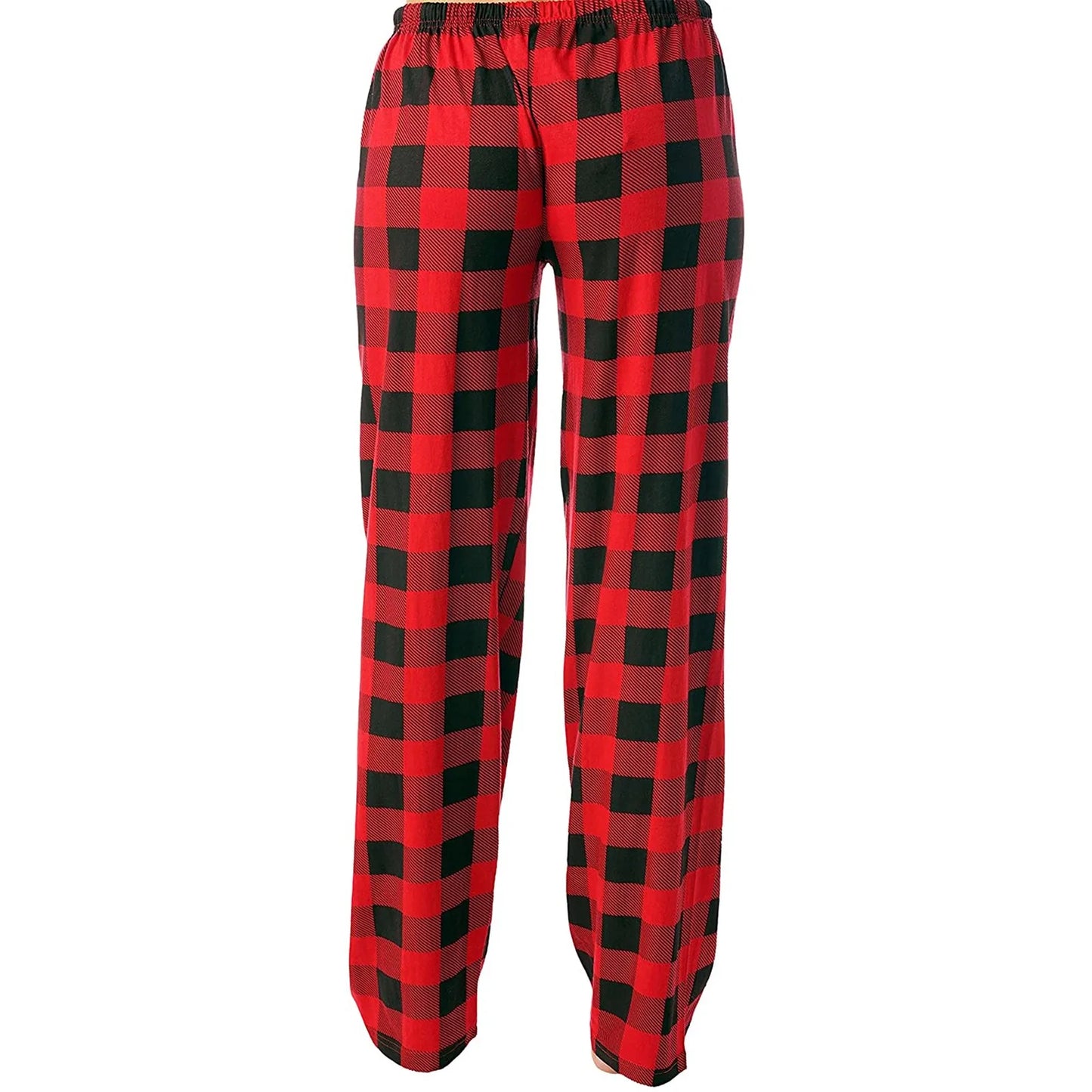 Women Christmas Pajama pants Autumn Winter Plaid Printed Pants
