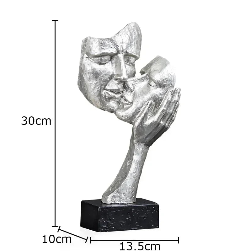 DecorBites™ Creative Thinker Modern Sculpture Decor Ornament for Desk and Room Aesthetics