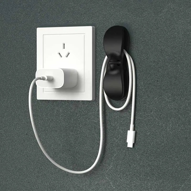 DecorBites™ Cord Winder & Cable Organizer for Kitchen Appliances - Wire Management Clips & Fixer