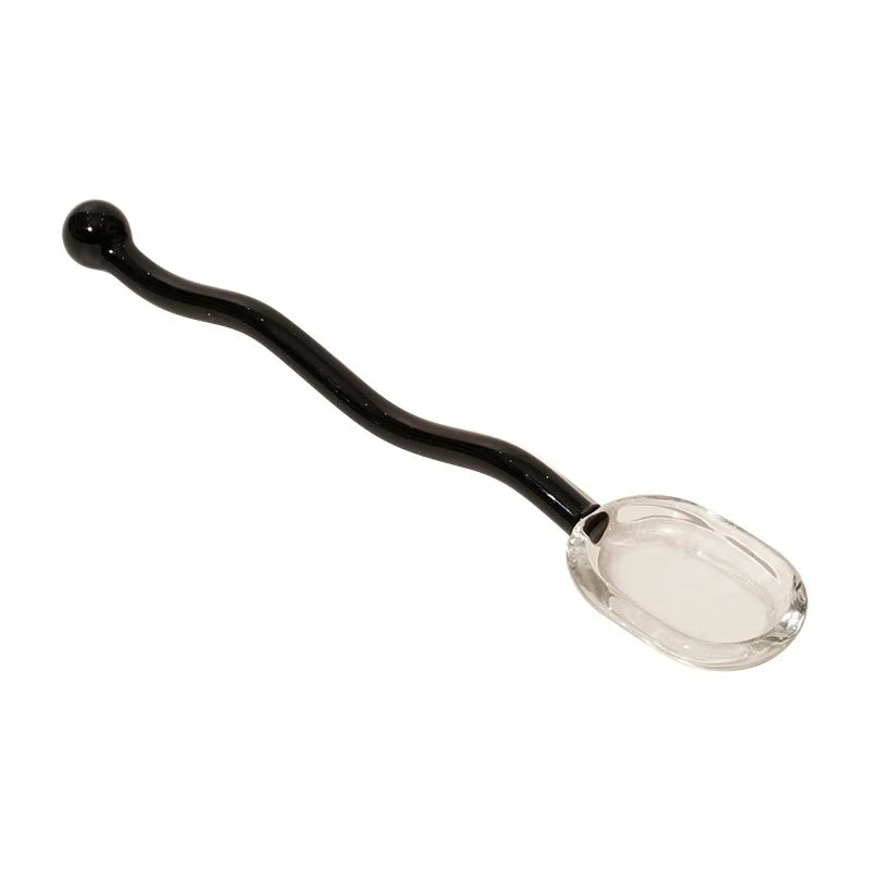 DecorBites™ Glass Spoon Dessert Teaspoon Creative Coffee Spoon Set for Ice Cream