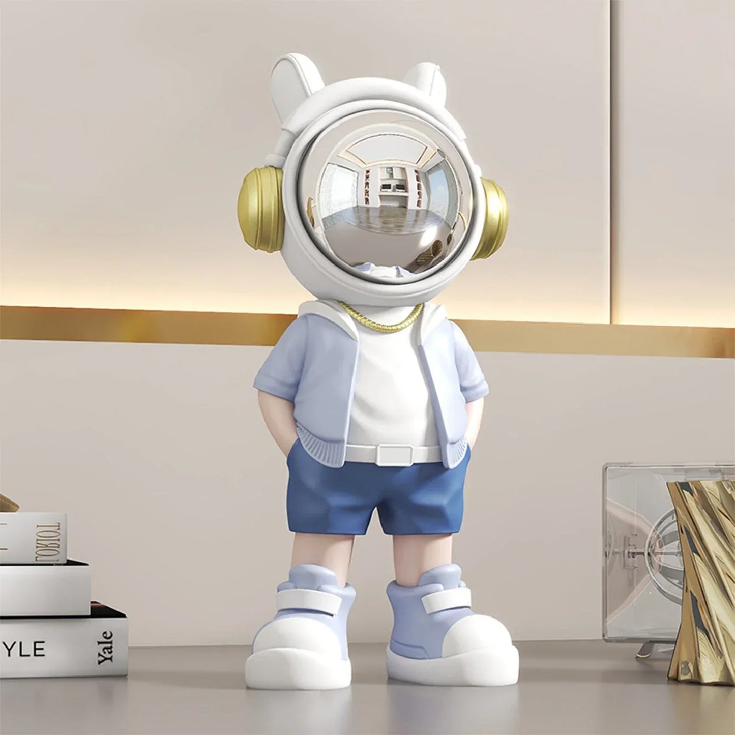 DecorBites™ Astronaut Resin Sculpture for Home & Office Decor