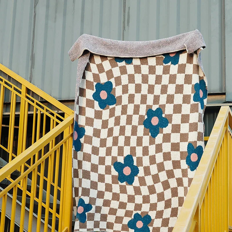 DecorBites™ Knitted Blanket Throws 130x160cm