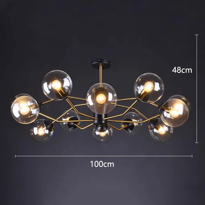 DecorBites™ LED Pendant Light Chandeliers for Modern Home Decor & Dining Room Lighting