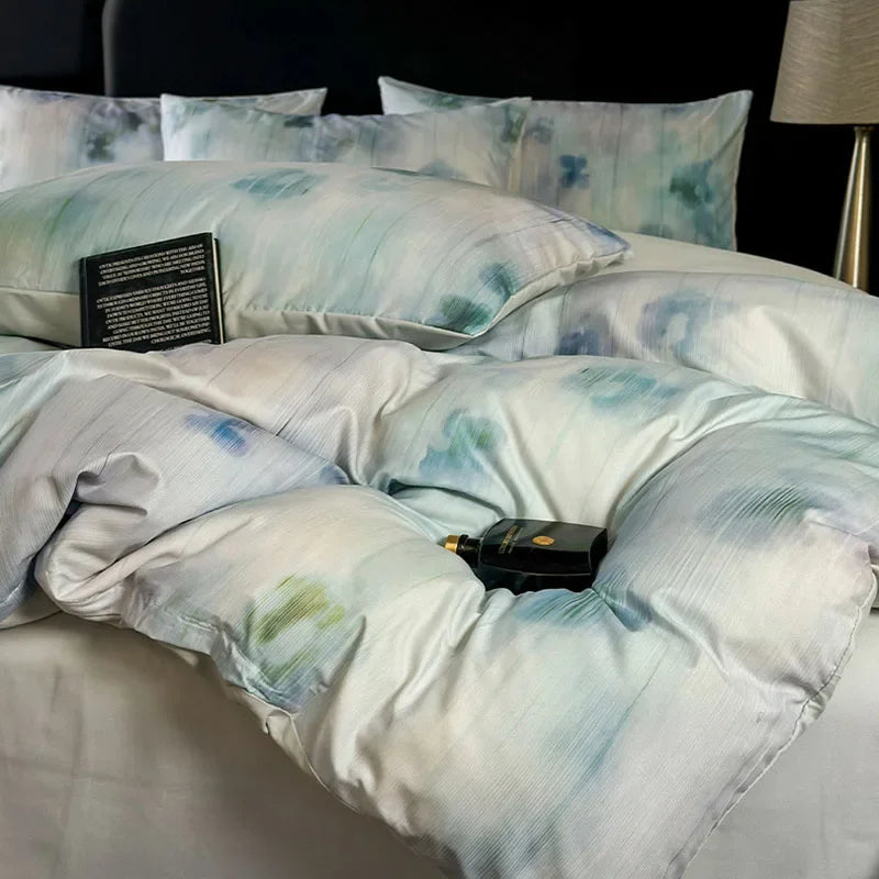 DecorBites™ Cotton Bedding Set Single Double Size Comforter Cover Sets