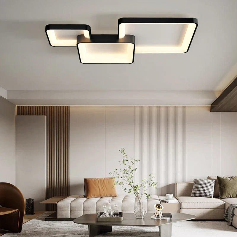 DecorBites™ LED Chandelier: Modern Indoor Lighting for Bedroom, Kitchen, Living Room, Dining Room