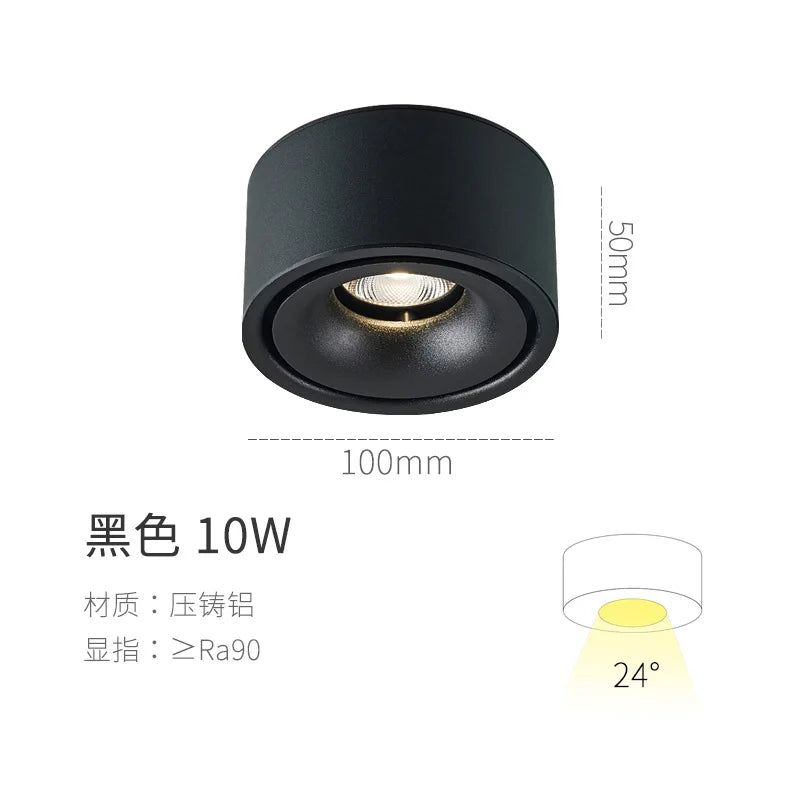 DecorBites™ LED Aluminum Spotlight Ceiling Lamp for Living Room Dining Room Lighting