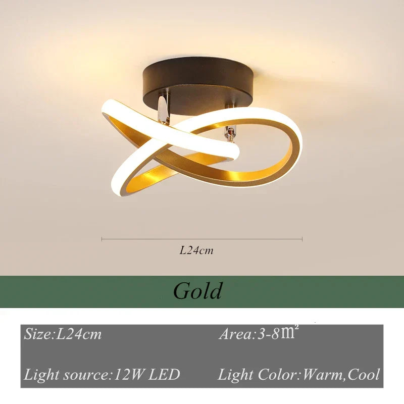 DecorBites™ LED Aisle Ceiling Lights for Home Lighting in Bedroom Living Room Corridor