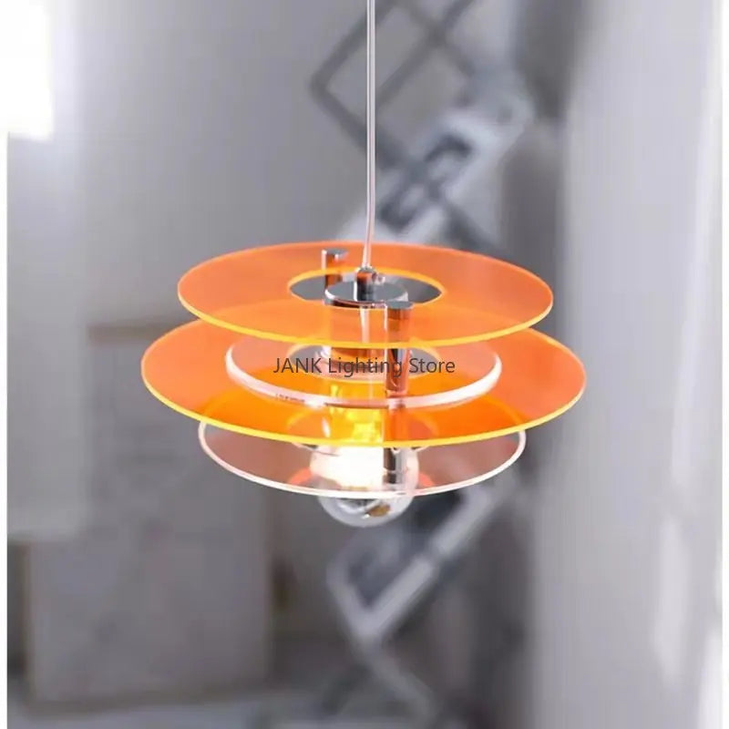 DecorBites™ Bauhaus PH UFO Pendant Acrylic Chandelier with LED Lights