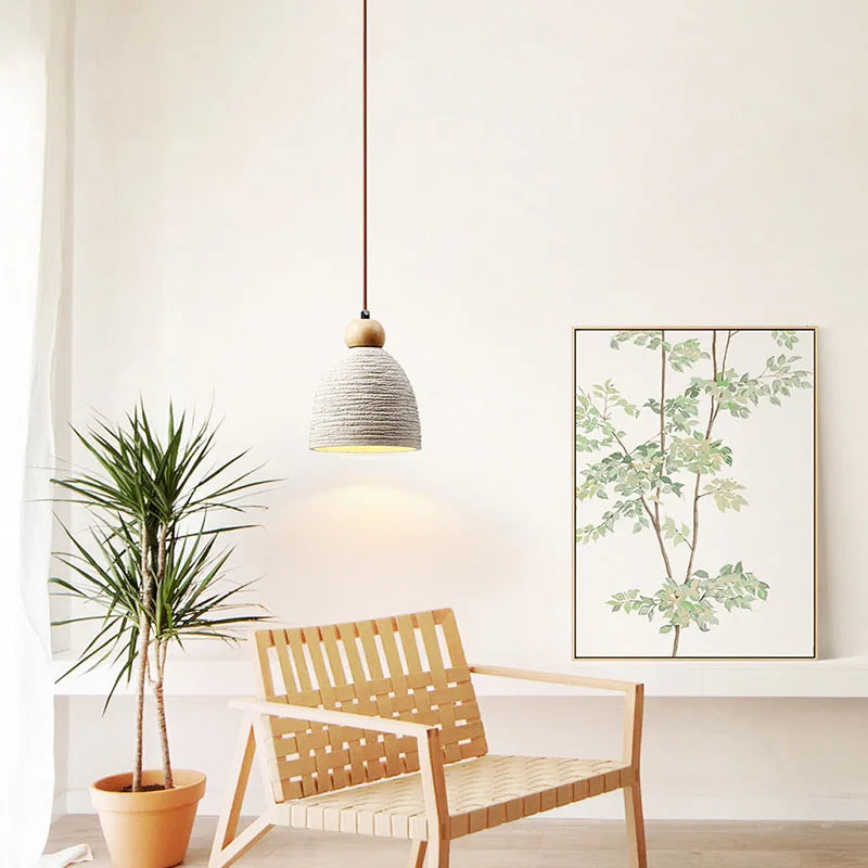 DecorBites™ Concrete Cement Pendant Lights LED E27 Industrial Art Decor Zen Décor
