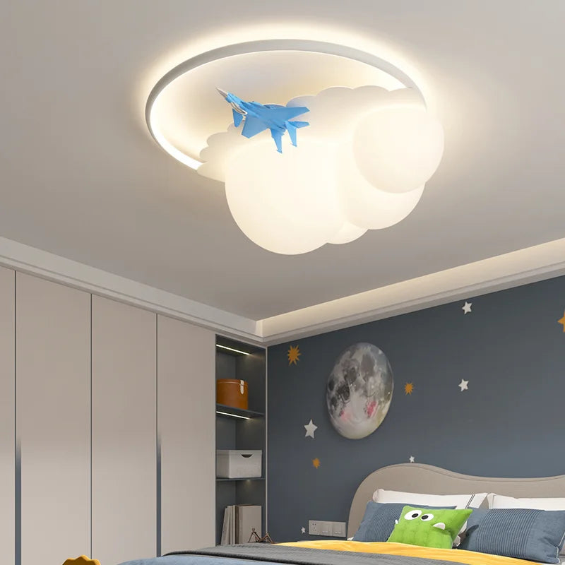 DecorBites™ LED Airplane Chandelier Lights for Modern Home Decor & Indoor Lighting