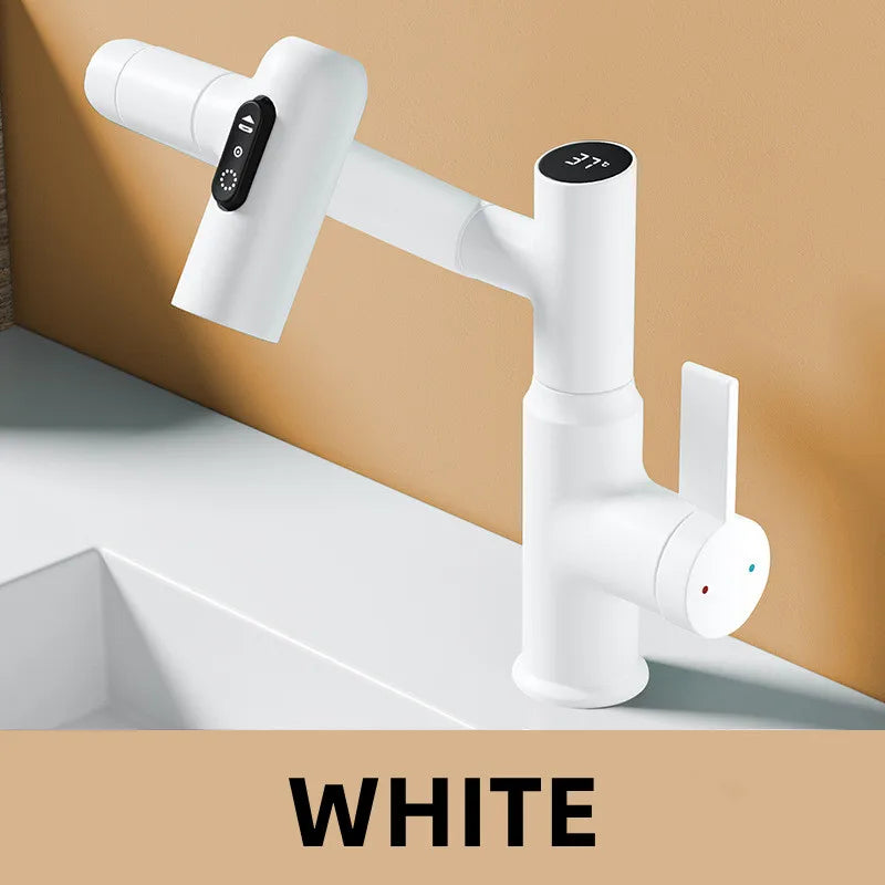DecorBites™ LED Basin Faucet 360 Rotation Multi-function Mixer Tap for Bathroom