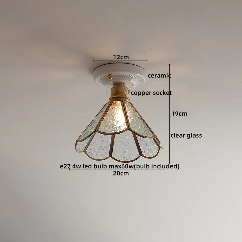 DecorBites™ Ceramic LED Ceiling Light for Modern Home Decor & Lighting
