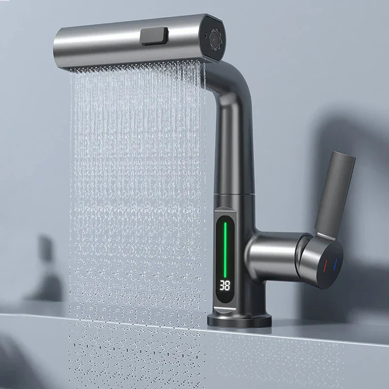 DecorBites™ Digital Display Basin Faucet with Temperature Control
