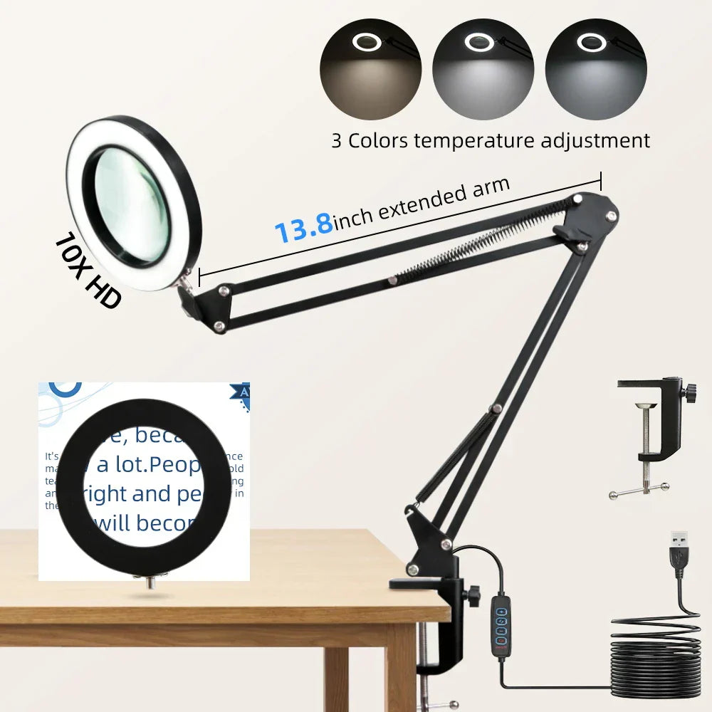 DecorBites™ LED Monitor Desk Lamp USB Stepless Dimming Eye-Care Screen Bar Light
