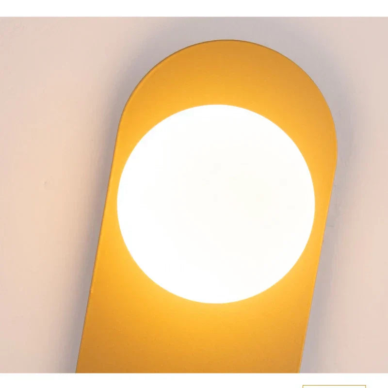 DecorBites™ Glass Ball LED Wall Sconce with G9 Bulb for Bedroom Living Room