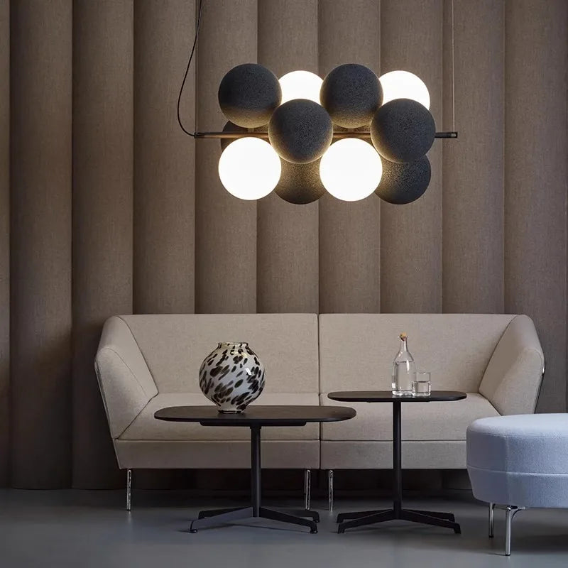 DecorBites™ Ball LED Ceiling Chandelier Modern Creative Kitchen Island Bedroom Pendant Lights