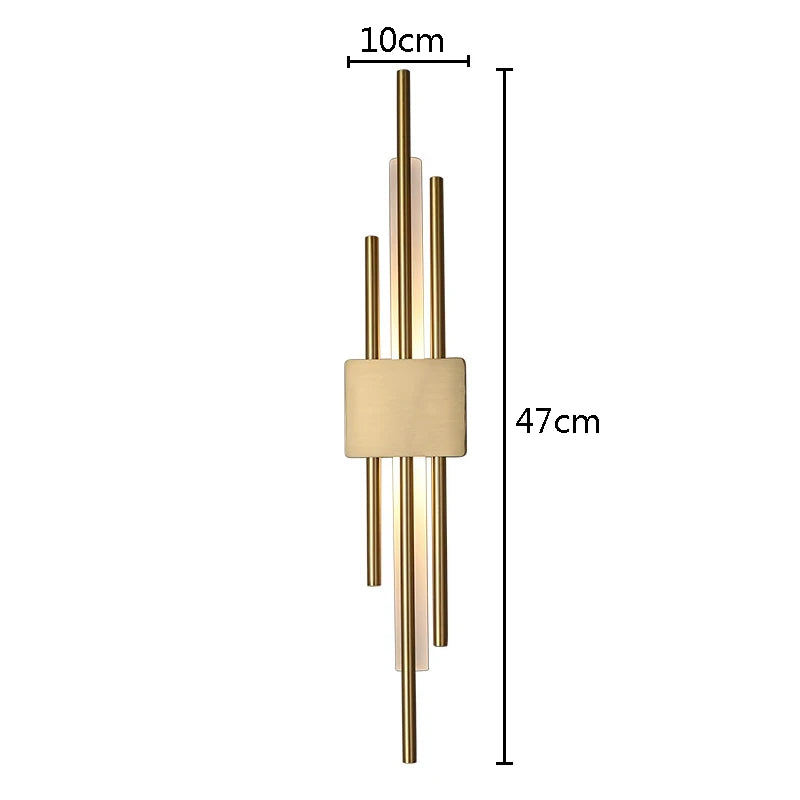 DecorBites™ LED Wall Sconce Indoor Light Modern Bedroom Living Room Decor Fixture