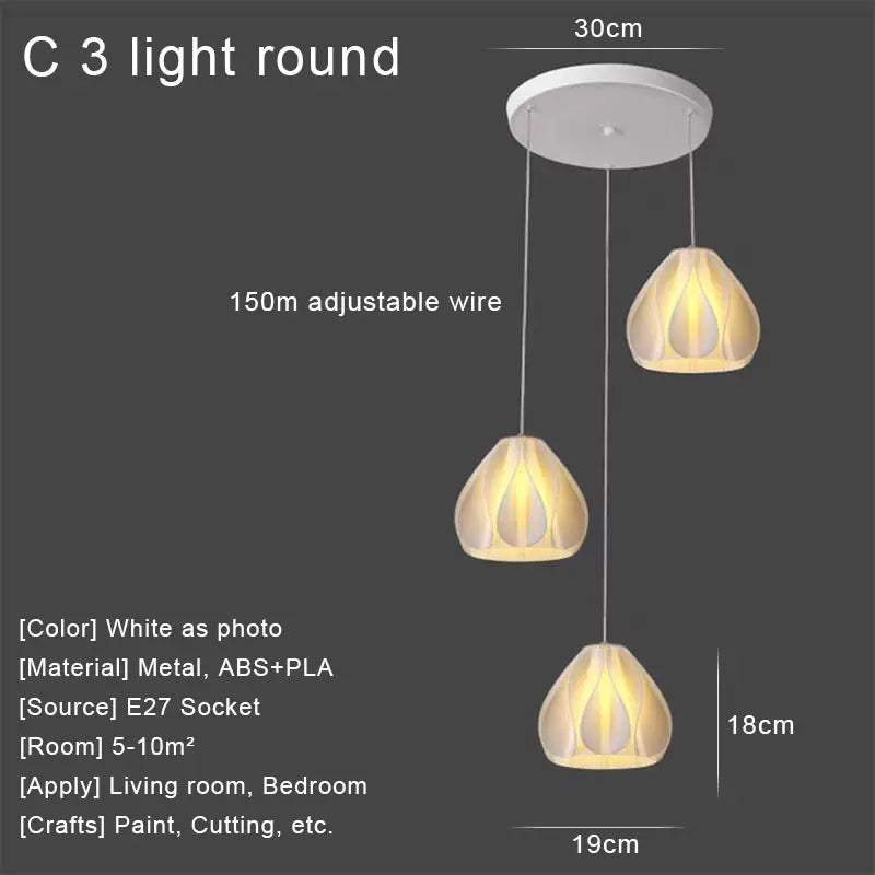 DecorBites™ LED Pendant Lights for Kitchen Dining Room Home Decor